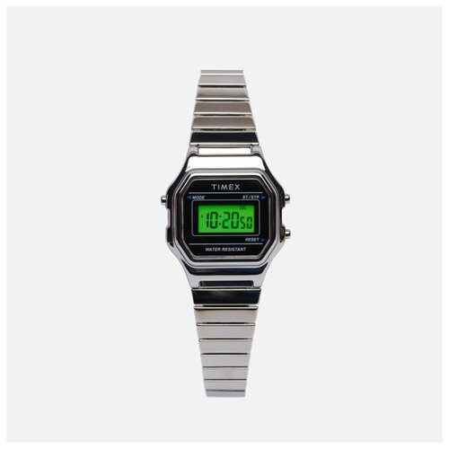 фото Наручные часы timex classical digital mini серебряный , размер one size
