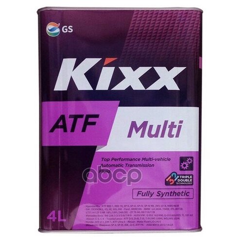 KIXX L251844TE1 Масло трансмиссионное Kixx ATF Multi Plus 4л L251844TE1