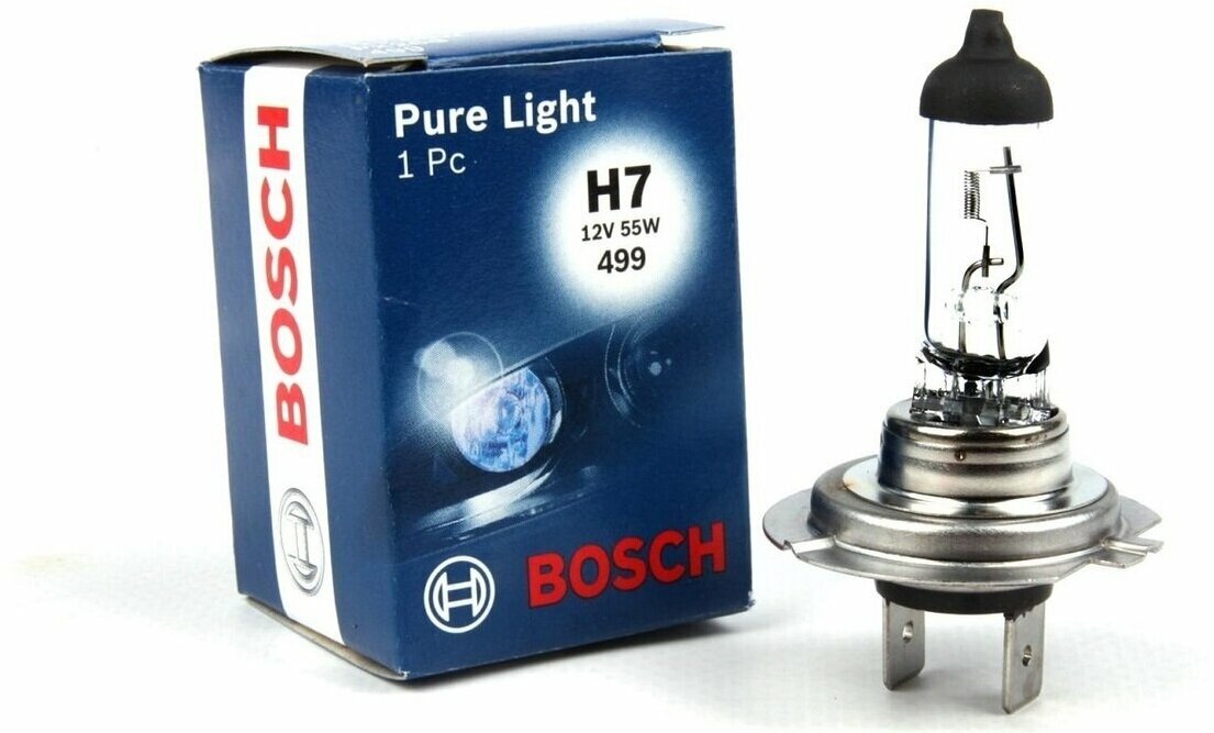 Лампа H7 12V 55W pure light (CB) 1987302071