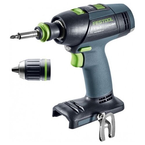 Festool Аккумуляторная дрель-шуруповёрт T 18+3 Li-Basic 574763, 576448 festool аккумуляторная дрель шуруповёрт t 18 3 li basic 574763 576448