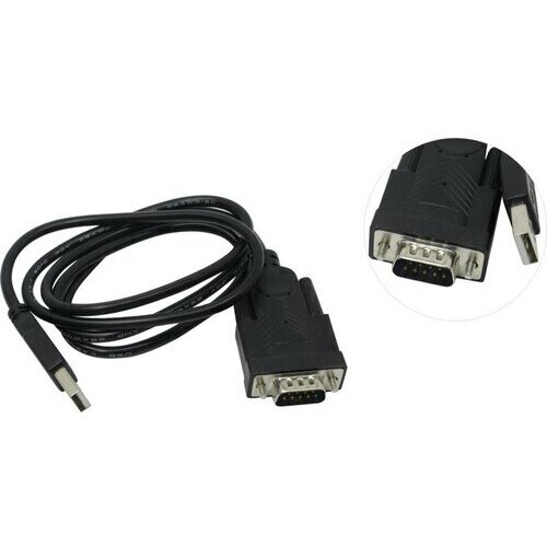 Кабель USB 2.0 -> COM Ks-is KS-213 переходник usb com крепление под кабель