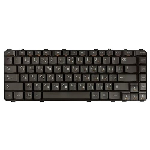 Клавиатура iQZiP для ноутбука Lenovo IdeaPad Y450 Y450A Y450G Y550 Y550A Y460 Y560 B460 черная 122000₽