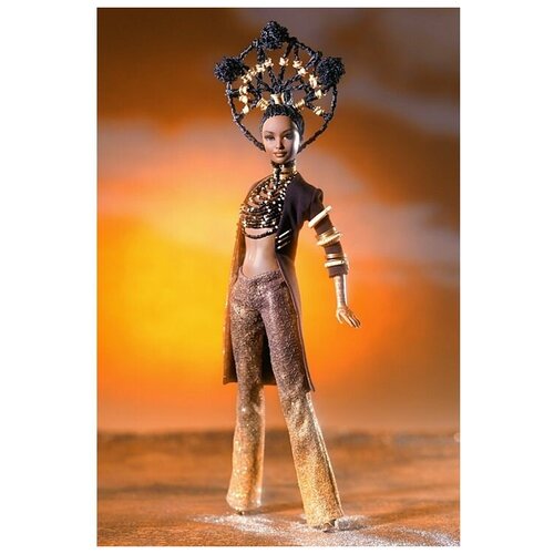 Купить Кукла Barbie Byron Lars Moja Treasures Of Africa (Барби Мойа Сокровища Африки от Байрона Ларса), Barbie / Барби