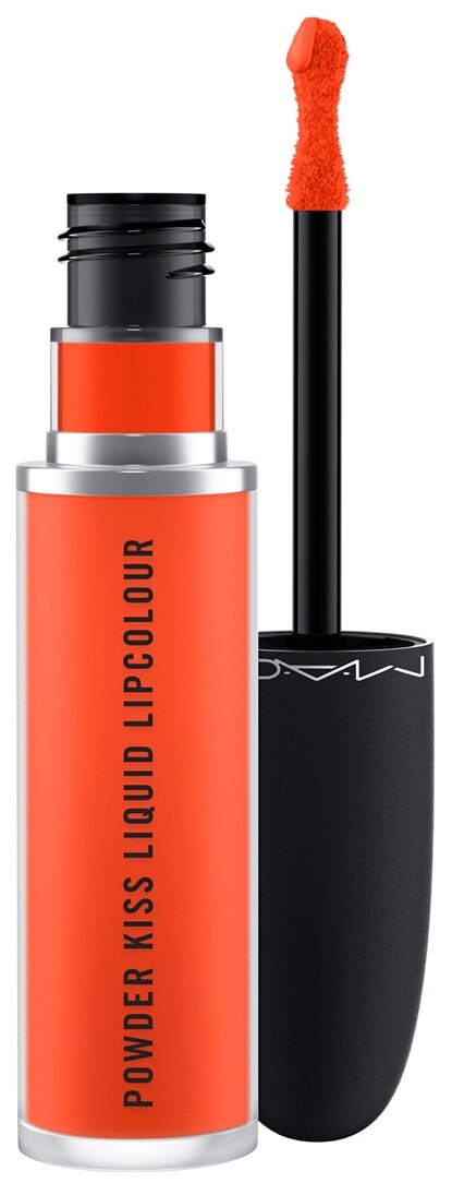 MAC жидкая помада для губ Powder Kiss, оттенок Resort Season