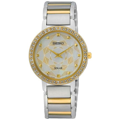 наручные часы seiko cs dress sfq800p1 золотой серебряный Наручные часы SEIKO CS Dress, серебряный