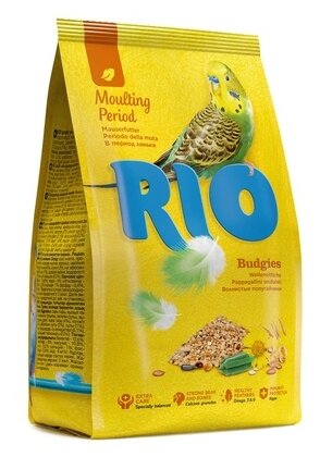 Рио Для волнистых попугаев во время линьки, 0,5 кг (26 шт)