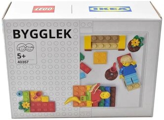 BYGGLEK бюгглек конструктор LEGO®, 201 деталь разные цвета