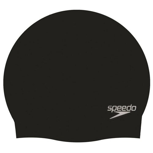 фото Шапочка для плавания "speedo plain molded silicone cap", арт.8-709849097, черный