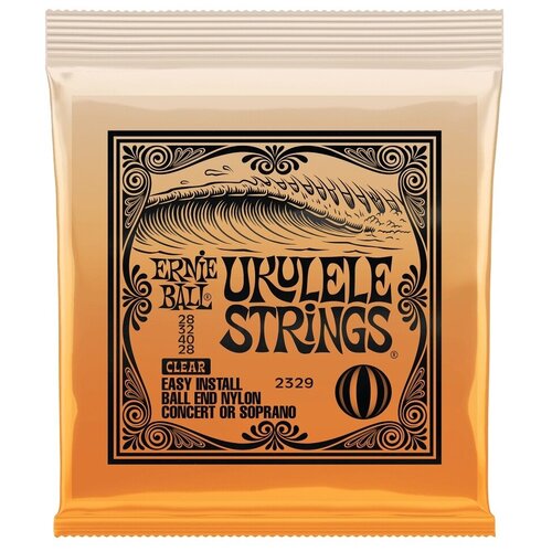 Струны для укулеле Ernie Ball 2329 ernie ball 2329 ball end nylon 28 41 струны для укулеле