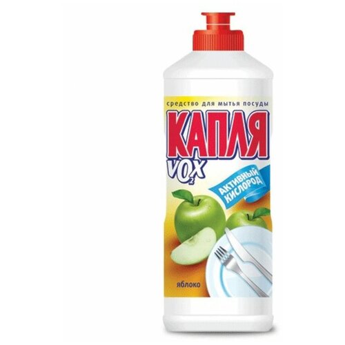 Средство для мытья посуды капля VOX активный кислород Яблоко 706₽