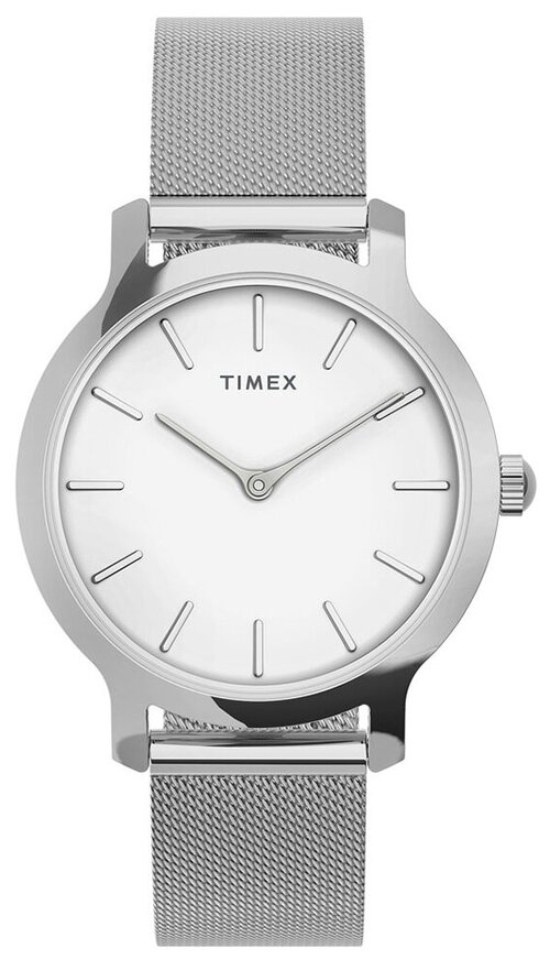 Наручные часы TIMEX Transcend, белый, серебряный