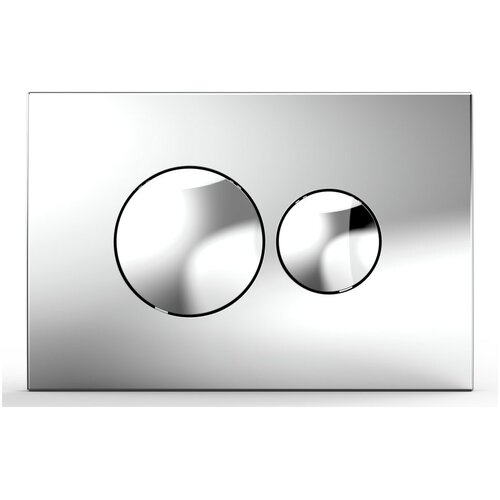 Клавиша смыва Nova NV7312, хром