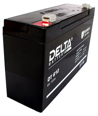 Аккумуляторная батарея DELTA Battery DT 612 6В 12 А·ч - фото №3