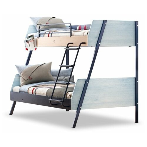 Кровать двухъярусная широкая Trio Cilek