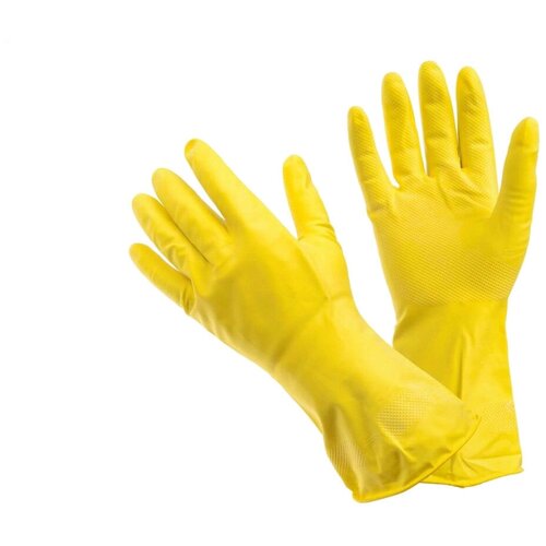 Перчатки хозяйственные с хлопковым напылением, р.XL вес 36-42гр