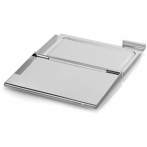 Визитница Colibri Of London, нержавеющая сталь, 1 карман для карт, для мужчин, серебряный