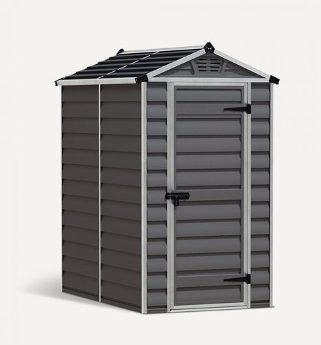 Изображение товара Хозблок Palram "SKYLIGHT SHED" 4х6, серый, пластик, звукоизоляция отсутствует, 30 кг