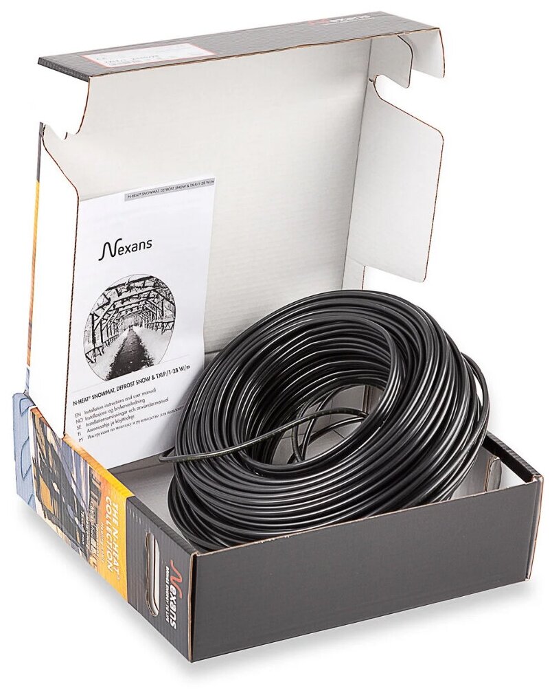 Греющий кабель для систем снеготаяния Nexans TXLP/1R 1600/28 (одножильный). - фотография № 2