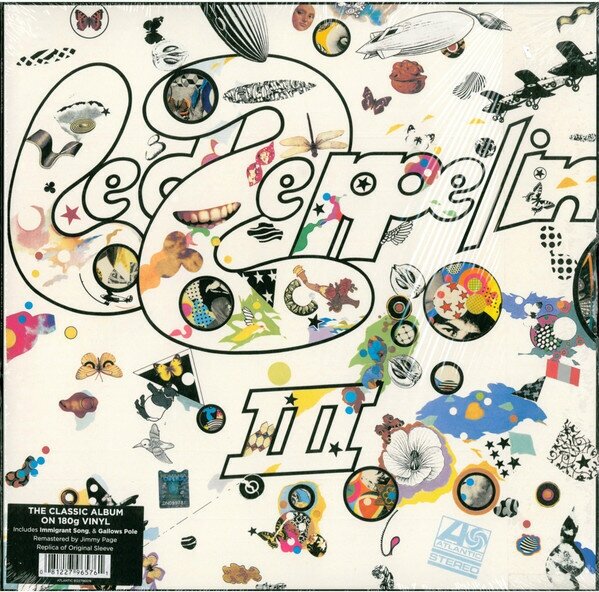 Виниловая пластинка WM Led Zeppelin Led Zeppelin III (180 Gram/Gatefold/Remastered)