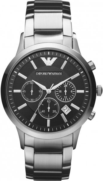 Наручные часы EMPORIO ARMANI Renato A2434R, серебряный, черный