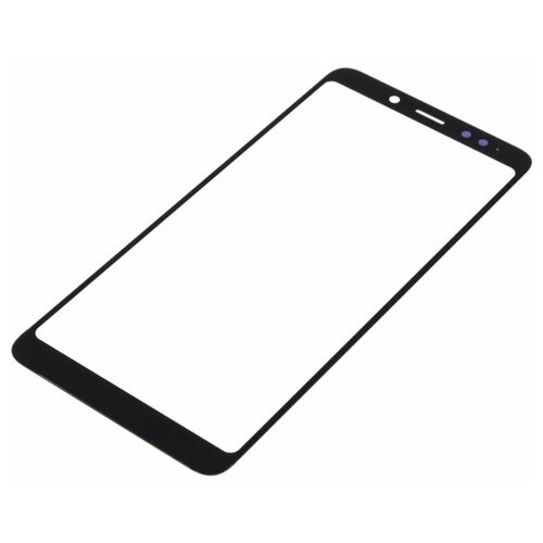 Стекло модуля + OCA для Xiaomi Redmi Note 5 / Redmi Note 5 Pro, черный 50pcs lot for xiaomi redmi note 5 6 7 note5 note6 note7 lcd outer glass lens replacement part with oca laminated service