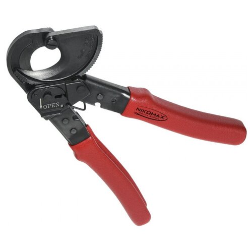 Храповые кусачки для многопарных кабелей до 32мм для жил из мягких металлов NIKOMAX NMC-535