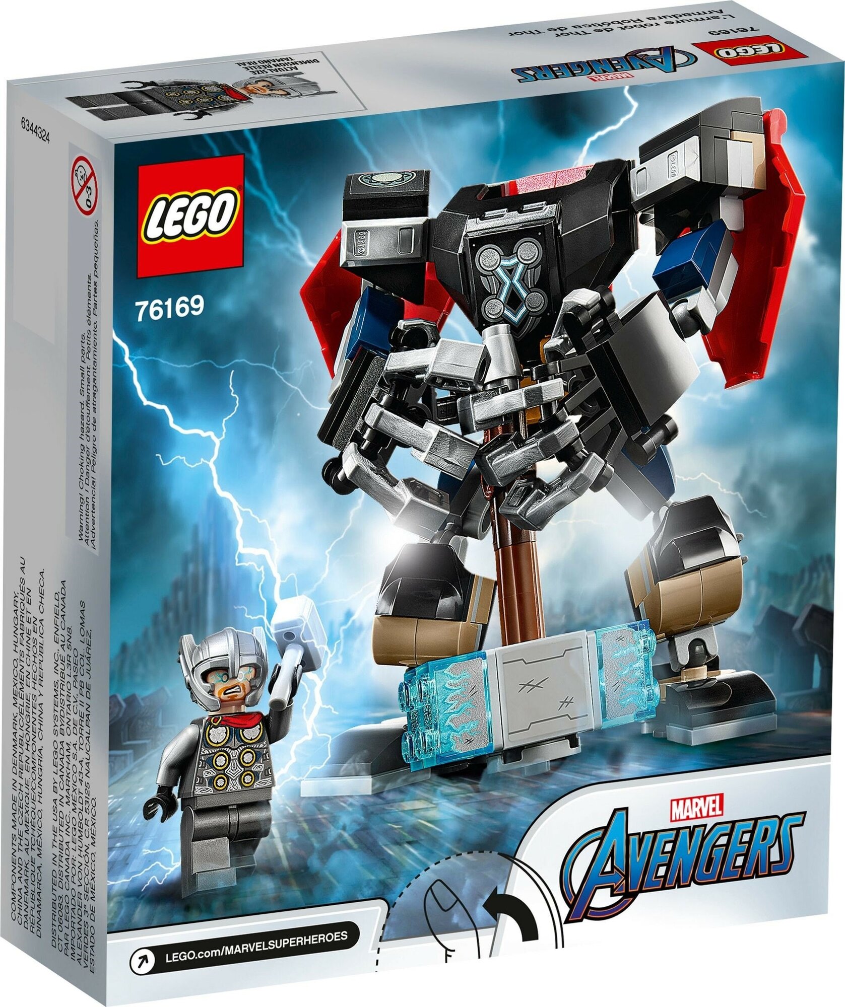 Конструктор LEGO Super Heroes Тор: робот - фото №11