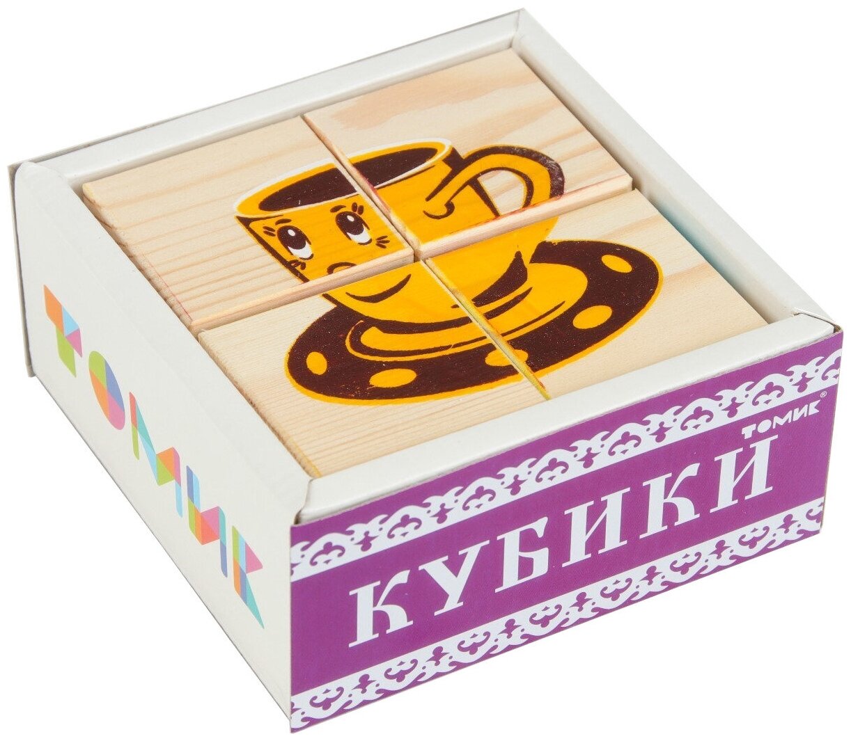Кубики Томик Посуда - фото №4