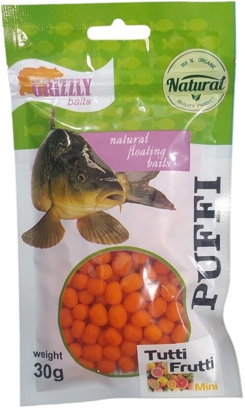 Воздушное тесто Grizzly Baits Puffi 30 грамм"Тутти Фрутти"