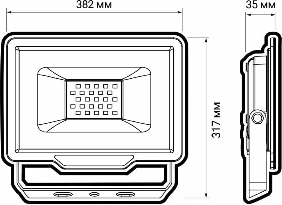 Прожектор PFL-C3 200Вт 6500К IP65 JazzWay 5023666 - фотография № 3