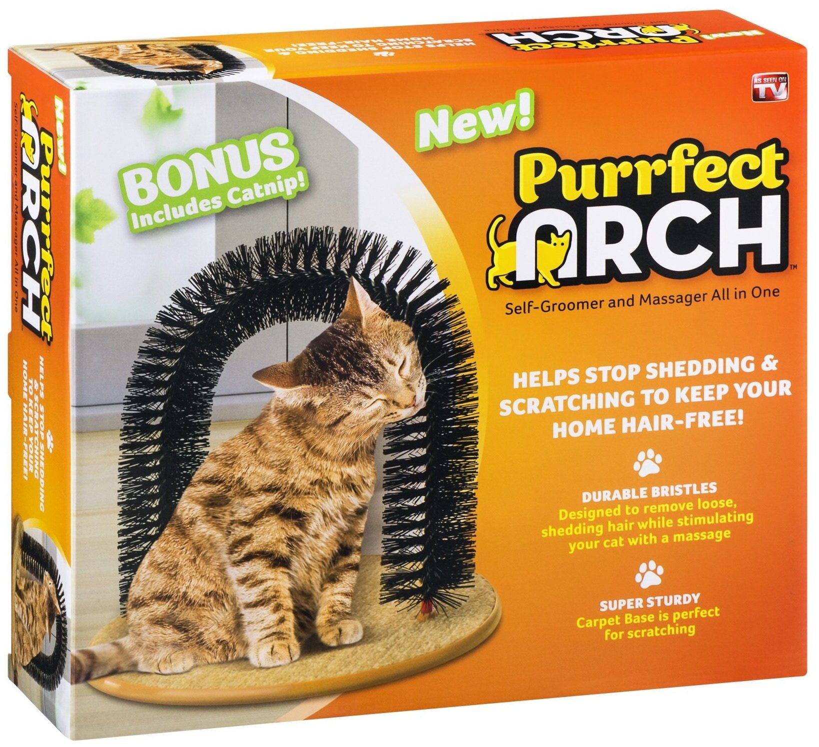 Когтеточка-чесалка Purrfect Arch Triol для кошек - фотография № 1