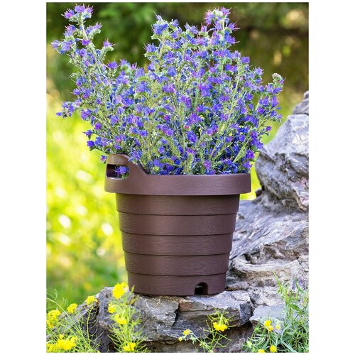 Вазон с дренажным отверстием на дне 7,5 л 30,5*29,5*28 см, 902571, JEJ