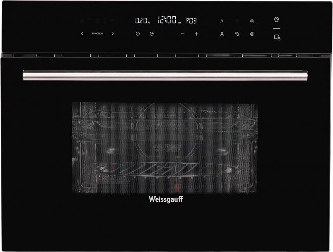 Встраиваемый компактный духовой шкаф Weissgauff OE 446 B