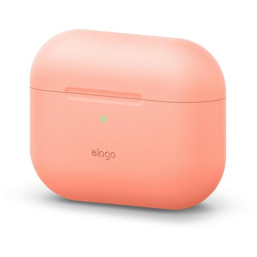 Силиконовый чехол Elago Silicone case для AirPods Pro, цвет Персиковый (EAPPOR-BA-PE)