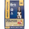 Фото #13 Brit Premium Dog Adult Medium сухой корм для взрослых собак средних пород (10-25 кг), с индейкой и телятиной - 3 кг