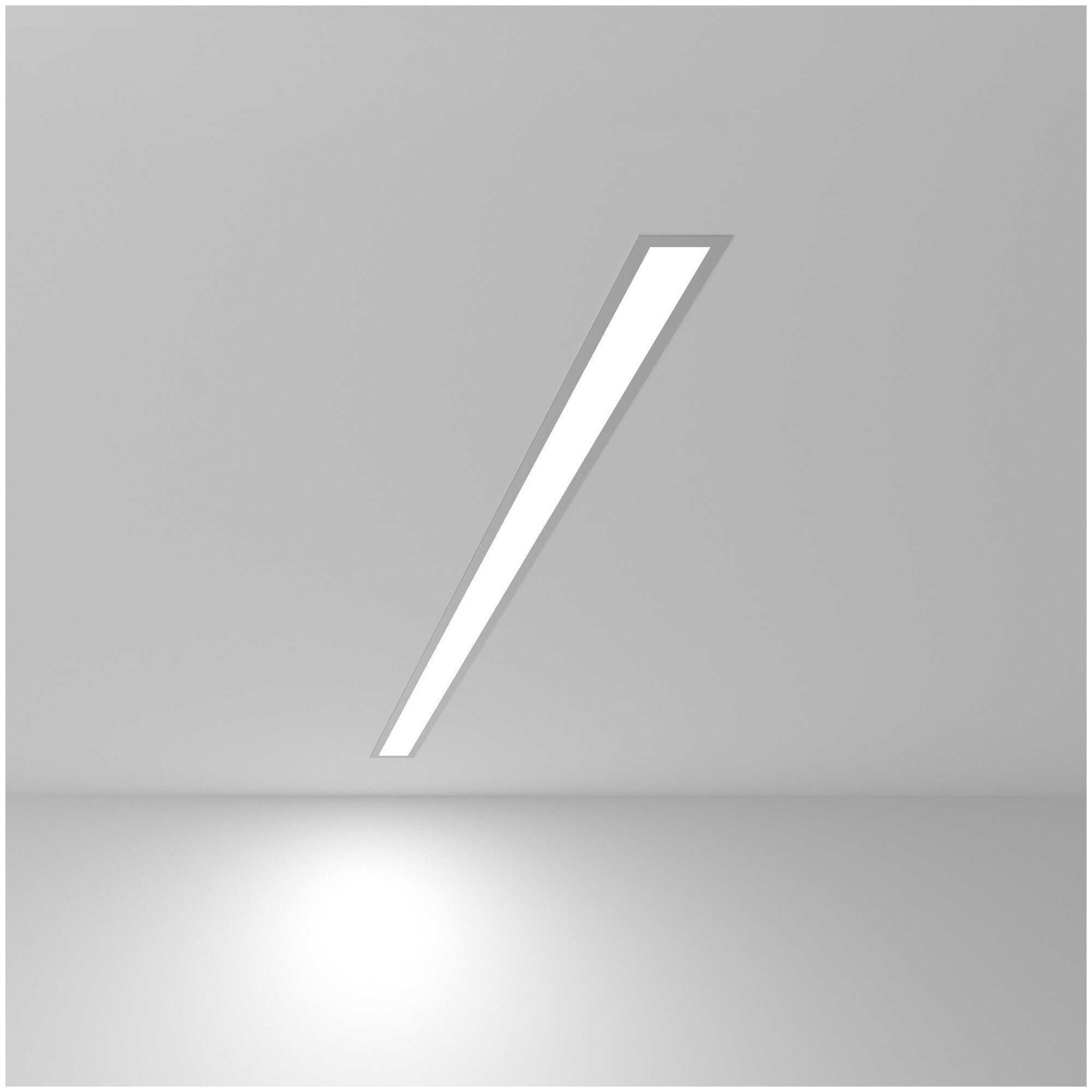Линейный светодиодный встраиваемый светильник 103см 20Вт 6500К серебряный Elektrostandard Pro Линейный светодиодный встраиваемый светильник 103см 20W 6500K матовое серебро (101-300-103)