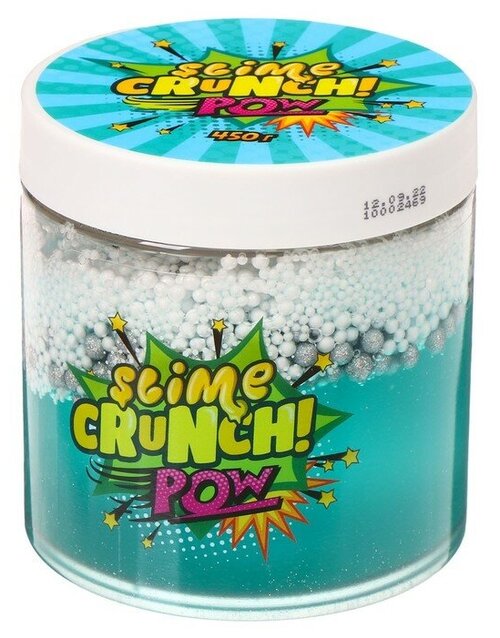 Слайм SLIME Crunch- Pow с ароматом конфет и фруктов 450г