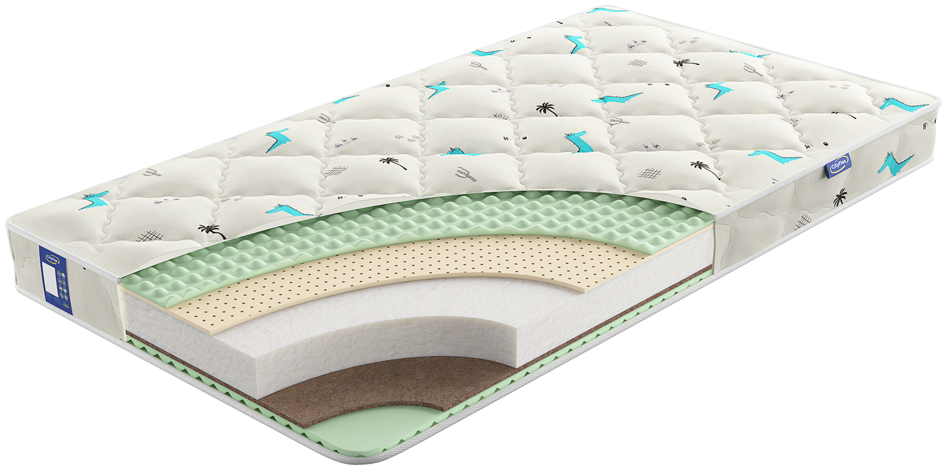 Матрас детский CityFlex Bunny K1S9L1 R 70х190