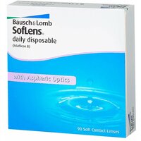 Контактные линзы Bausch & Lomb Soflens Daily Disposable, 90 шт., R 8,6, D -3,5