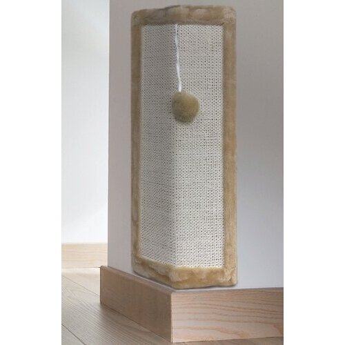 Зверьё моё Когтеточка угловая сизаль 60*32*3см