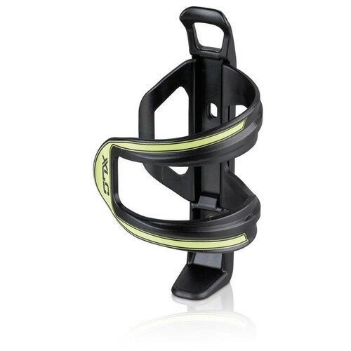 флягодержатель xlc drinking bottle holder alu standard form sb plus bc a03 серебристый XLC Флягодержатель XLC Bottle Holder Sidecage (black\lime)