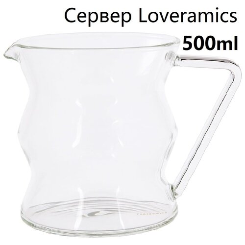 Сервер Loveramics Brewers 500 мл. ZigZag Glass Jug, стекло
