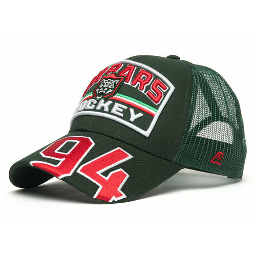 фото Бейсболка atributika & club, размер 55-58, зеленый