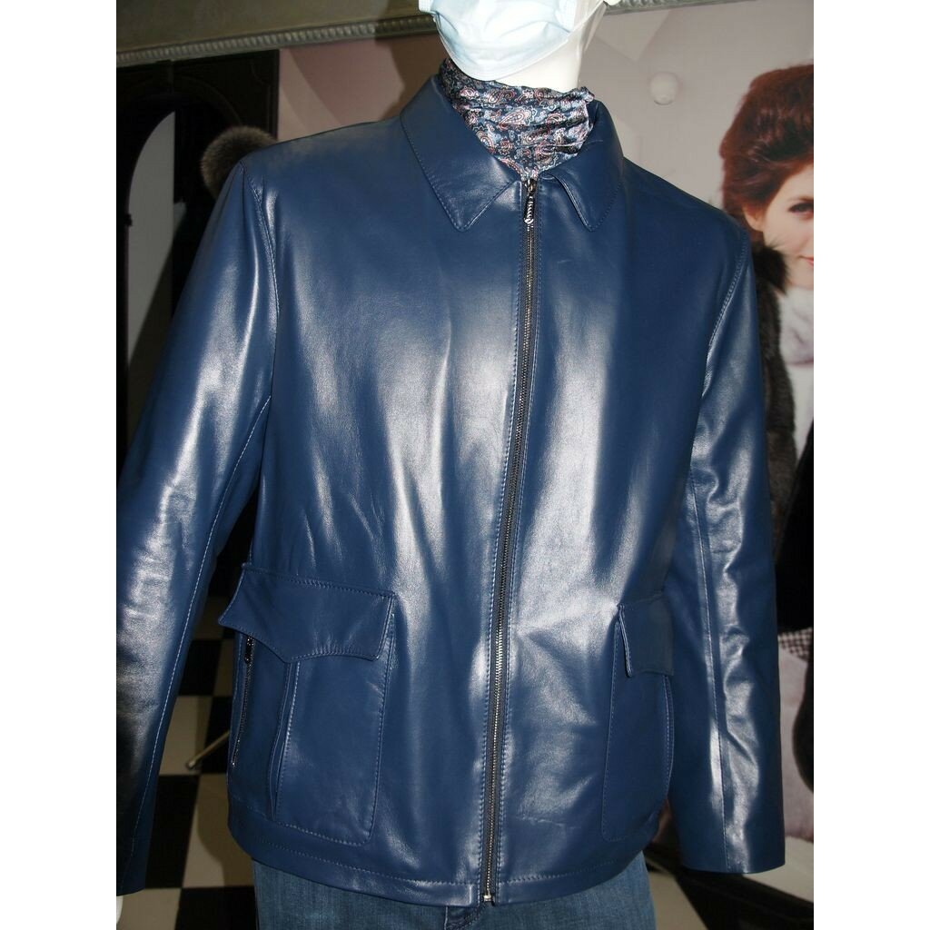 Кожаная куртка демисезонная 