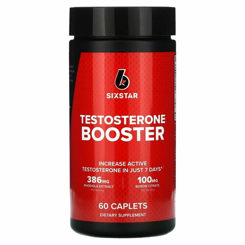 Добавка для увеличения выработки тестостерона SIXSTAR Testosteron Booster, Elite Series, 60 капсул