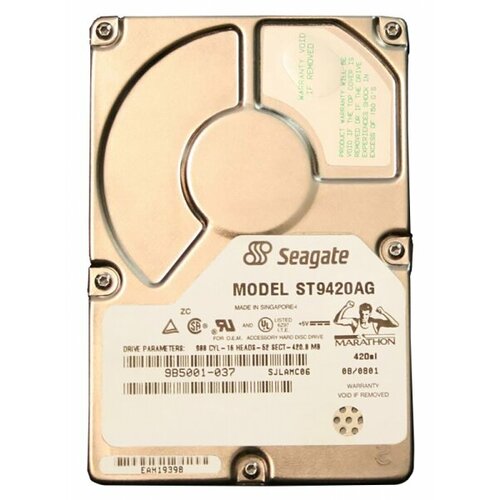 Жесткий диск Seagate ST9420AG 420Mb HDD 753500₽