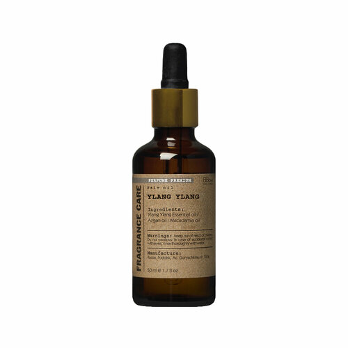 Парфюмированное масло Fragrance care Hair oil Ylang Ylang 50 мл масло для тела rosece citrus ylang ylang