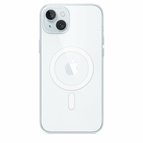 Чехол iPhone 15 Plus Clear Case with MagSafe чехол apple magsafe для apple iphone 15 pro clear