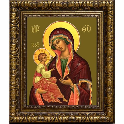 освященная икона божией матери гребневская 10 9 см на дереве Гребневская икона Божией Матери.