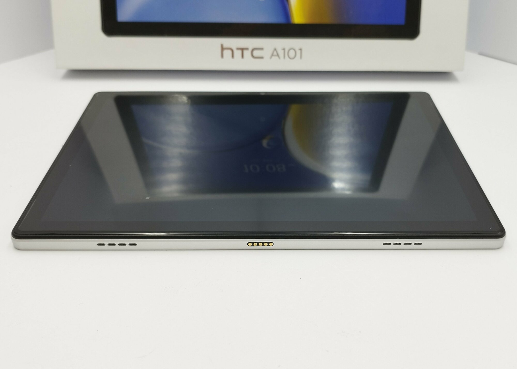 Планшет 10.1" HTC A101 128ГБ серебристый - фото №13